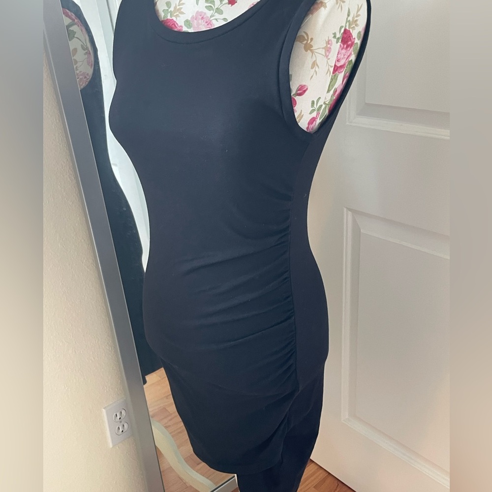 Leith Black Mini bodycon Dress M